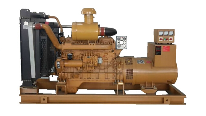 新源上柴250kw大型柴油二手发电机组
